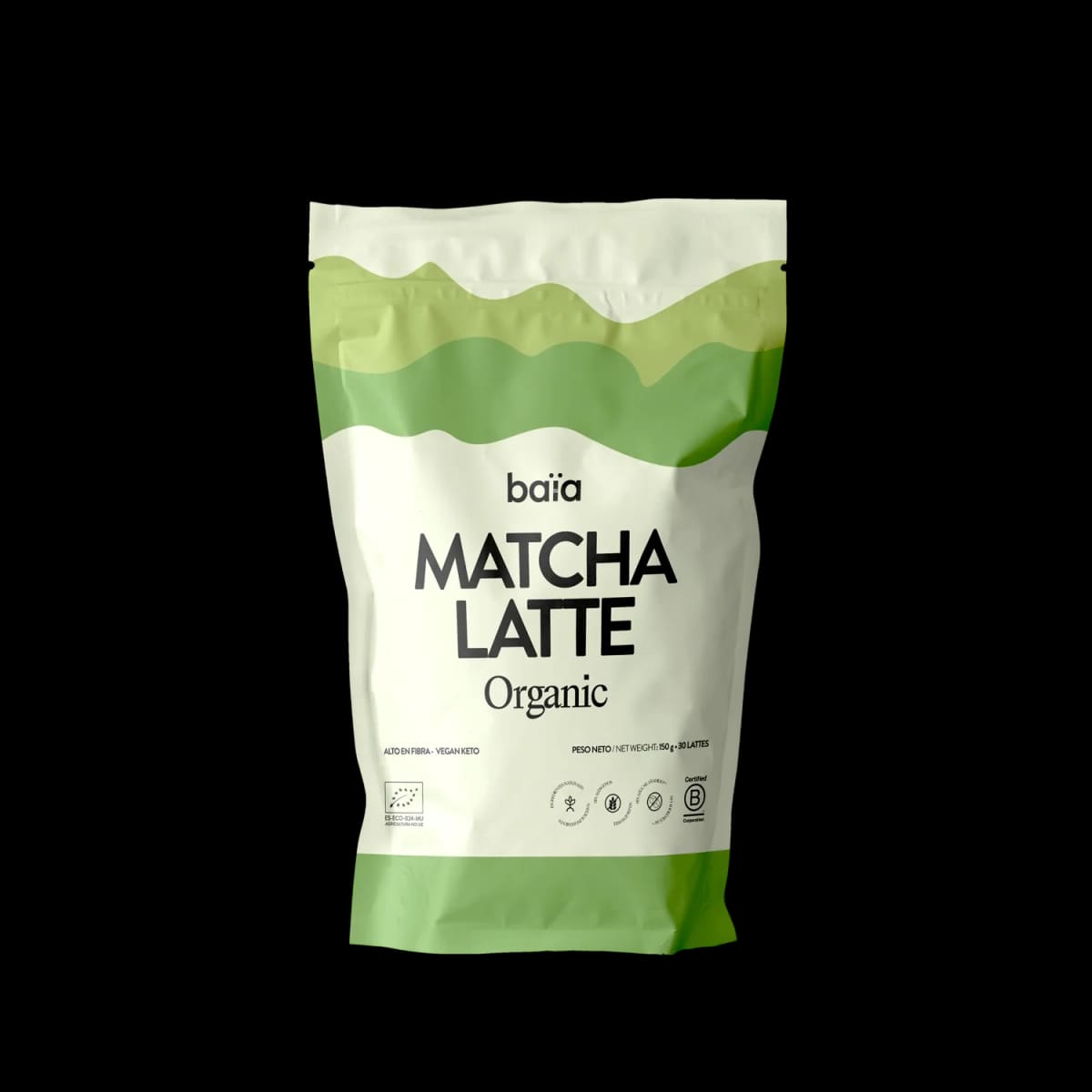 Envase de Baia Matcha Latte 150 g, Baïa