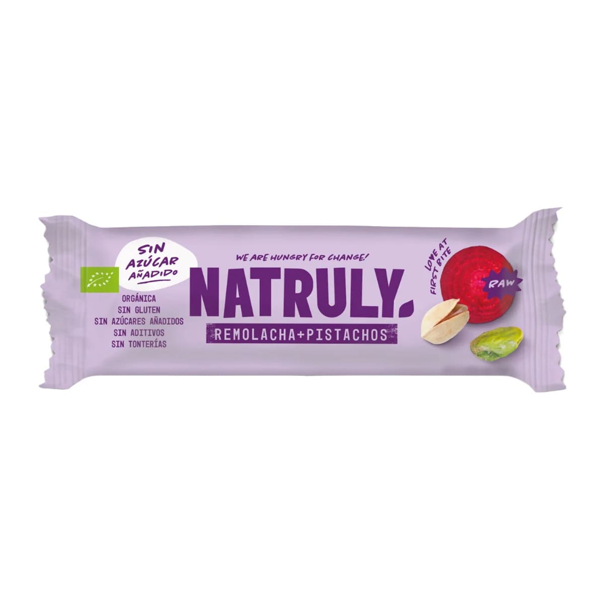 Envase de Barrita Remolacha y Pistacho, Natruly