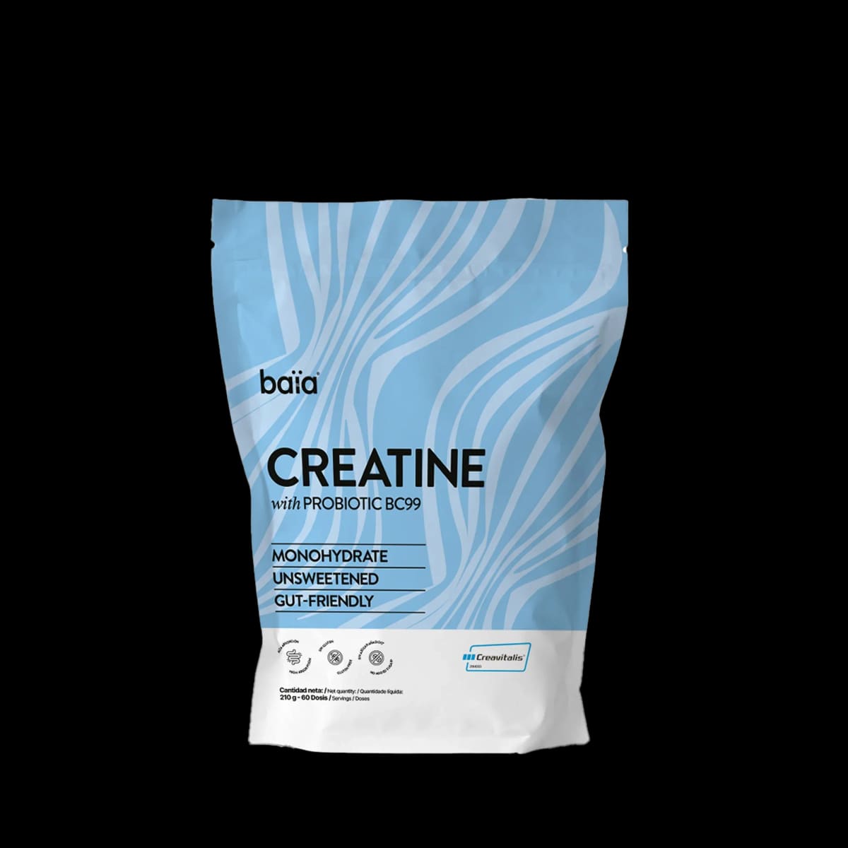 Envase de Creatina con Probiotico, Baïa