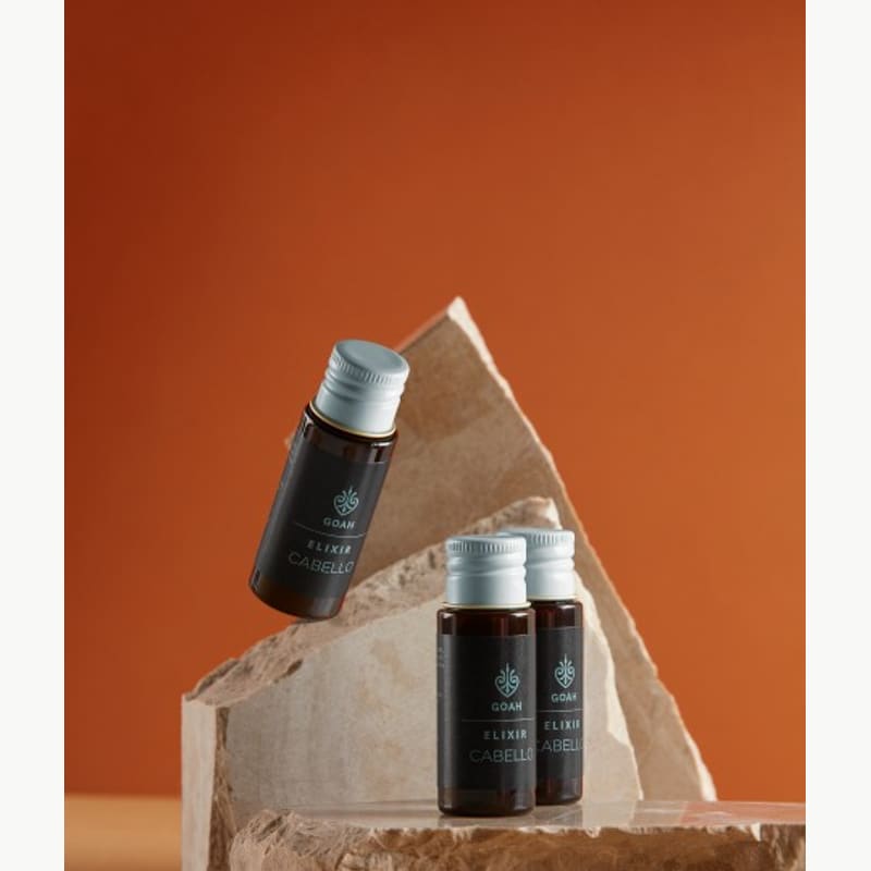 Envase de Goah Elixir Cabello 30 Viales, Goah Clinic