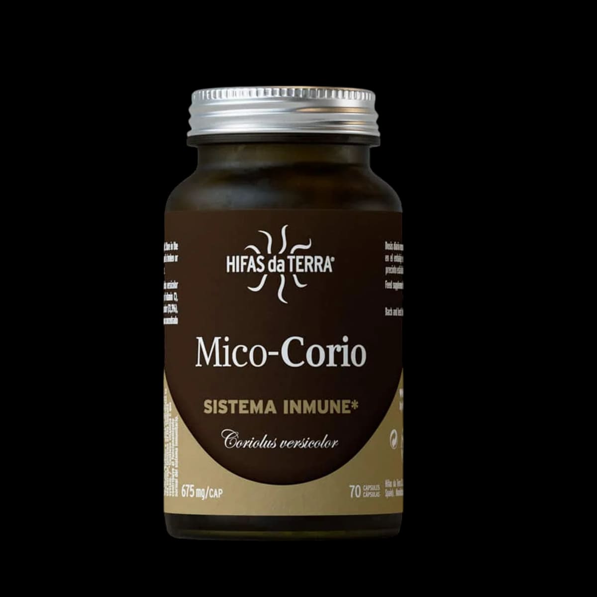 Envase de Mico-Corio+vit C, Hifas da Terra