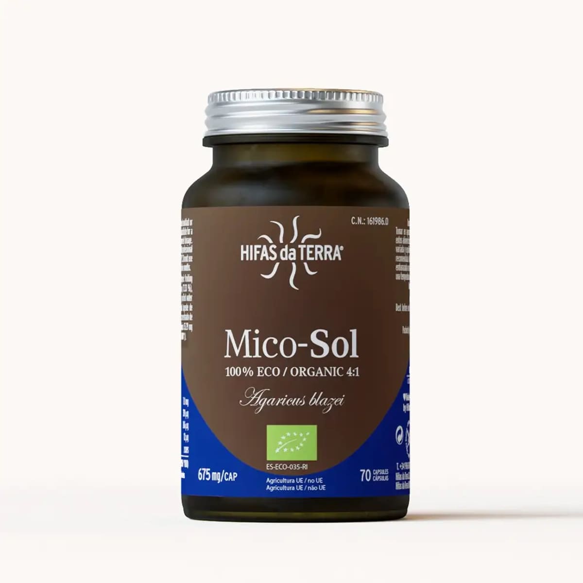 Envase de Mico-Sol+vit C, Hifas da Terra