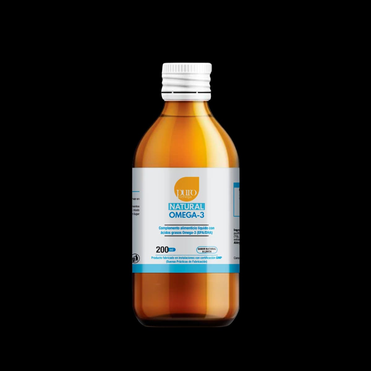 Envase de Omega 3 Kids, Puro Omega