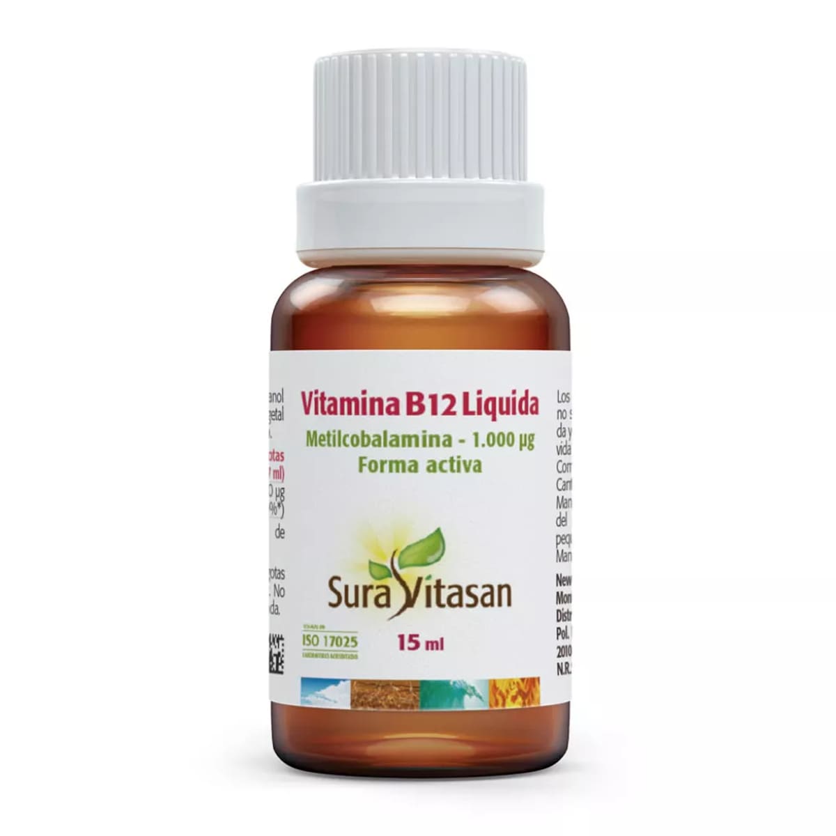 Envase de Vitamina B12 Líquida, Suravitasan