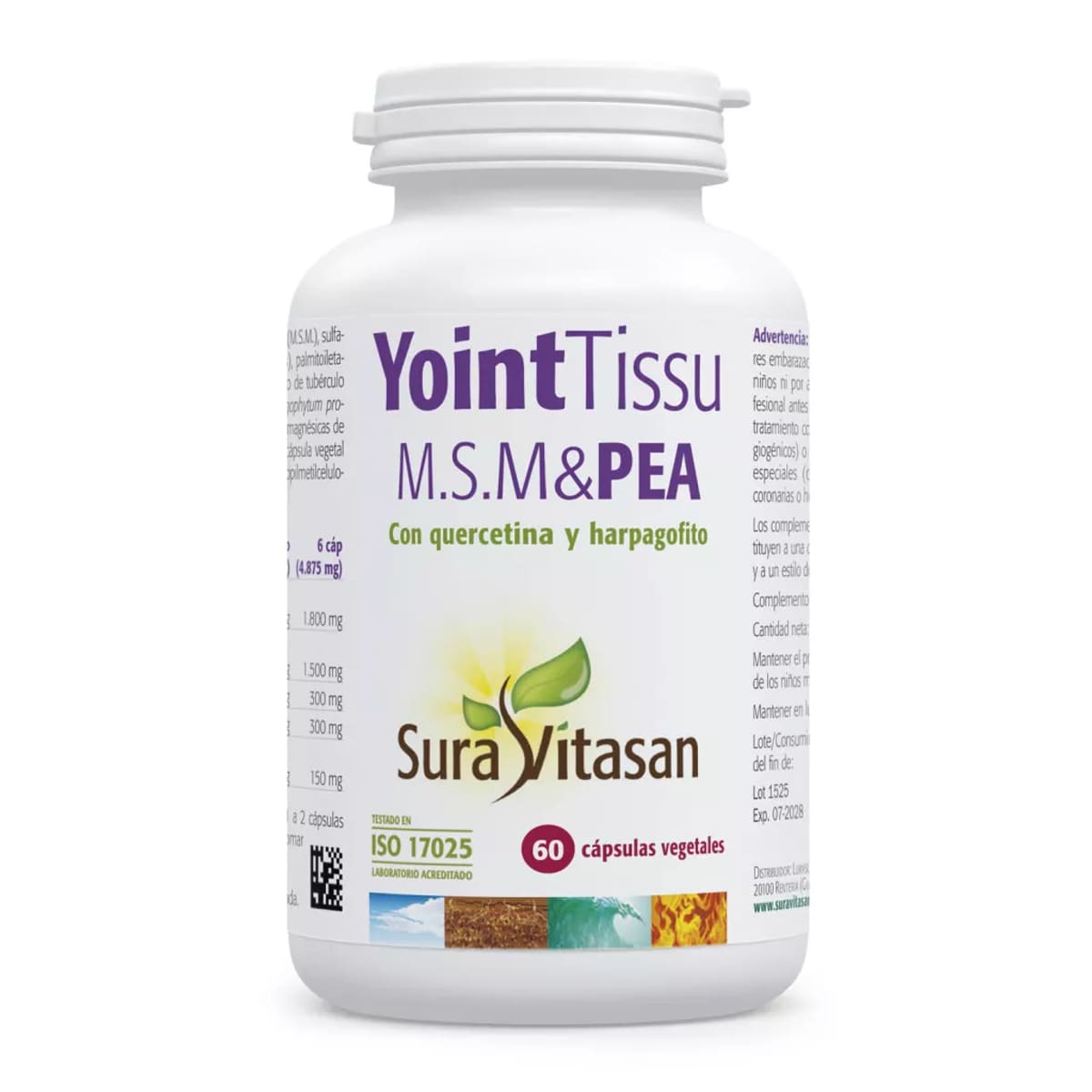 Envase de Yointtissu&MSM, Suravitasan